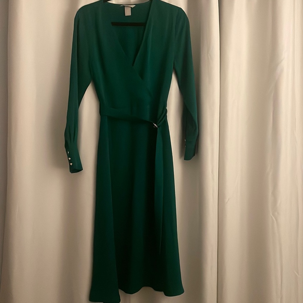 HM Green Dress